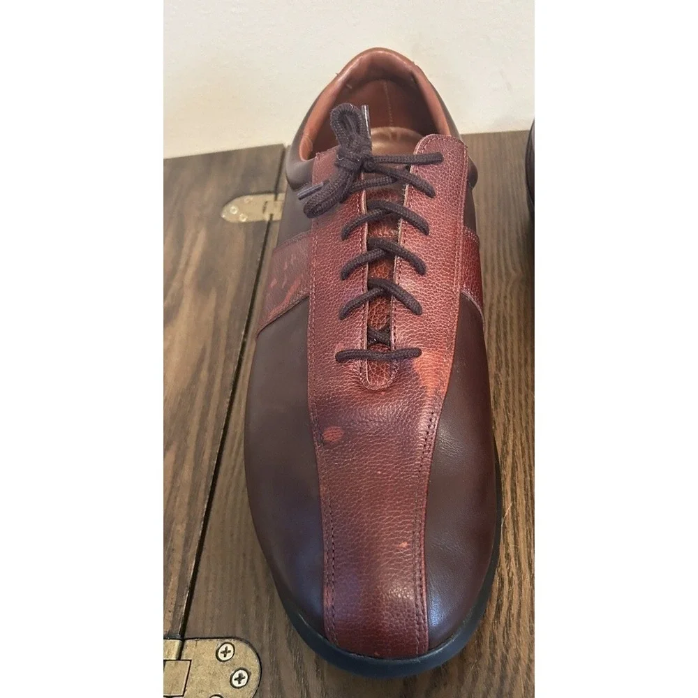 Allen Edmonds Passport‎ Brown Leather Oxford Men's Size 12